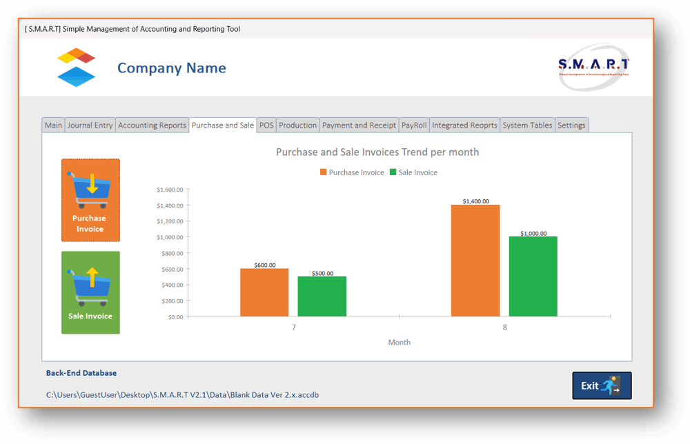 S.M.A.R.T Smart accounting software is a free to download Simple ...